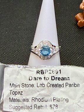 Bomb Party Retro Ring size 7 “Dare to Dream”